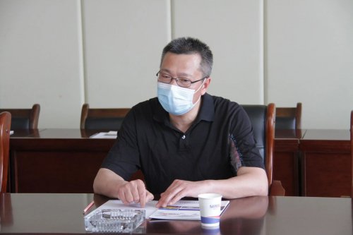 “千名干部进千企”-襄阳市委巡察办主任刘明莅临WG网页版重工